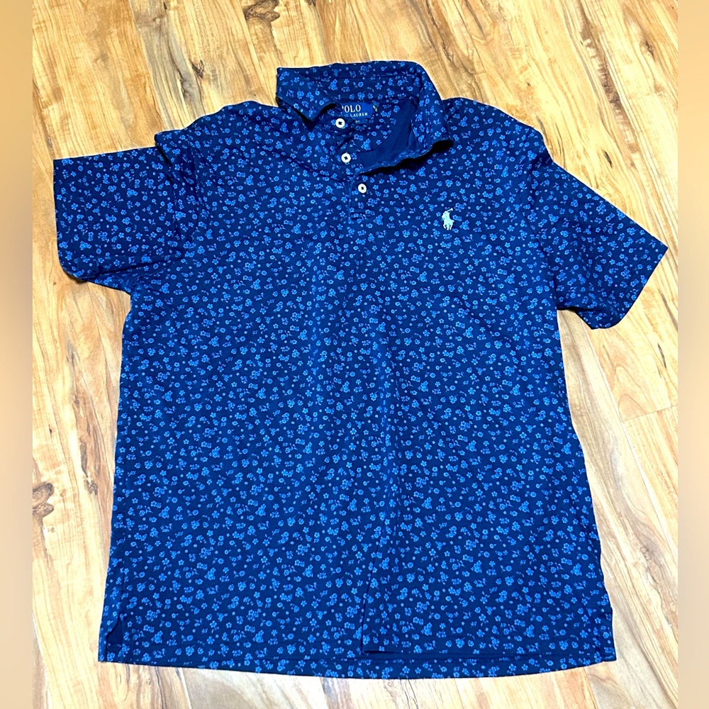 Blue Men’s Meduim Ralph Polo